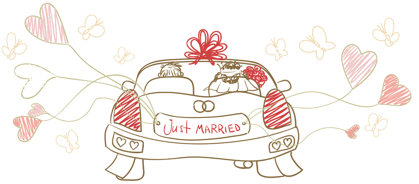just married