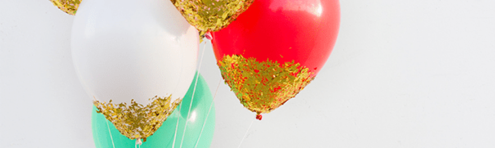 2-year-anniversary-party-balloons-confetti-gold-glitter