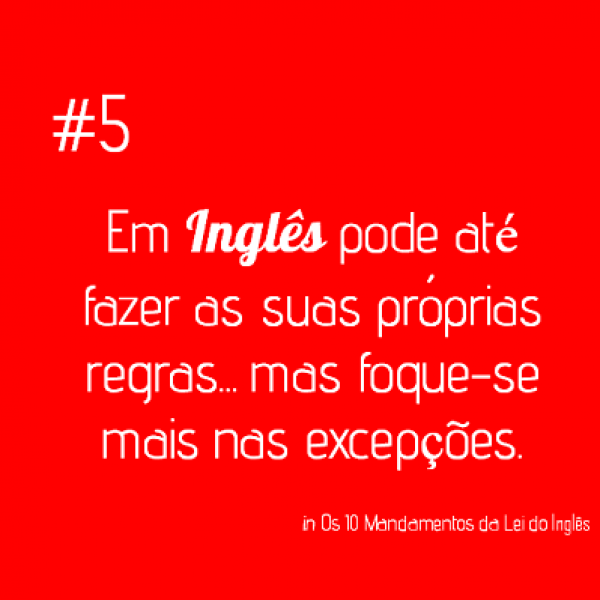 Mandamento #5