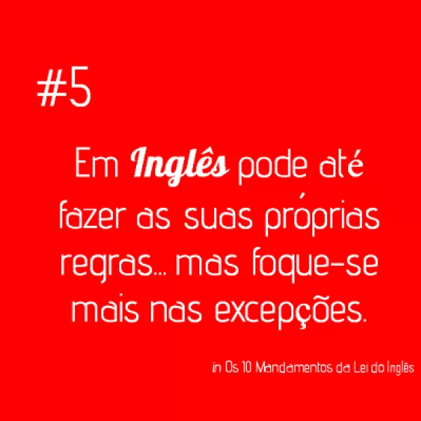 Mandamento #5